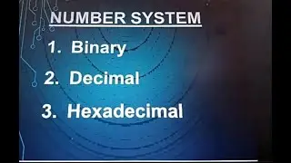 unit2,Conversion of Number System Decimal binary hexa decimal,9h computer science