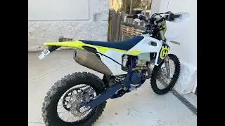 AKRAPOVIC LO MONTO EN HUSQVARNA FE350 2023