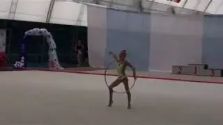 Фоменко Ирина 2010 г.р. кат. А ОБРУЧ 1-е место