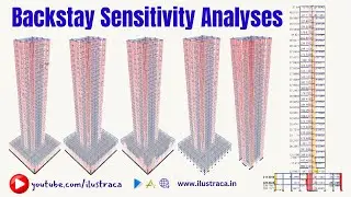 Backstay Sensitivity Analyses | Tall Buildings | ilustraca | Sandip Deb