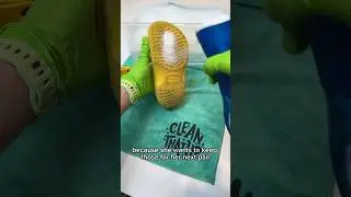 Cleaning My Daughter’s Crocs Before I Donate Them 