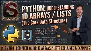 Python Lists & 1D Arrays Explained | IGCSE | python | programming | computer science