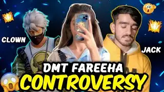 Dmt Fareeha Got Roasted by Clown x Volta || Reality of Fareeha And Clown Controversy
