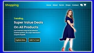 How To Make Ecommerce Website Using HTML And CSS Step-by-Step | Complete Responsive Website Design |