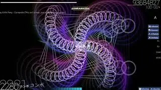 Непроходимый уровень в osu! Centipede - Knife Party