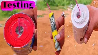 Diwali Crackers Testing | New Different types Crackers | Asian Creative