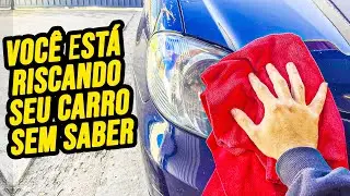 Como ESCOLHER a MICROFIBRA CERTA para NÃO RISCAR o CARRO (GSM, TAMANHO, COSTURA, ETIQUETA)