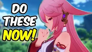 10 things you MUST DO RIGHT NOW to prepare for Inazuma! (Genshin Impact 2.0 advice tips guide)
