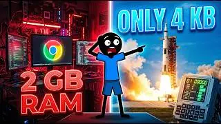 Your PC is Wasting RAM. The Apollo 11 Code Used 4KB.
