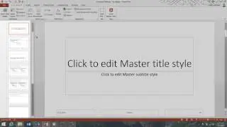 How to add your logo to all slides