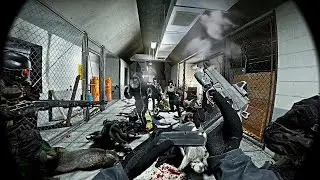 I Tried To Get Out Of The Left 4 Dead 2 Alive! + Body Cam Mod