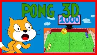PONG en Perspectiva 3D en SCRATCH - Tutorial (Especial 1000 subs)