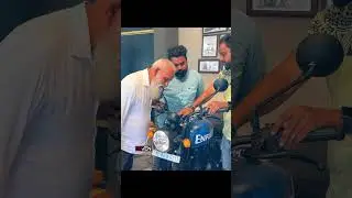 New Royal Enfield hunter 350 delivery at R3Motors 