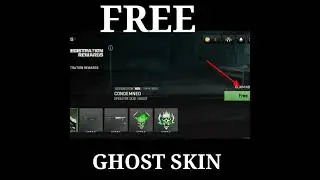 FREE WARZONE MOBILE PRE REGISTRATION GHOST SKIN AWARD #shorts #warzonemobile