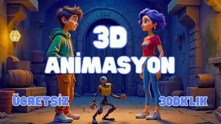 How to Make a Free 3D Animated Cartoon - NO WATERMARK!