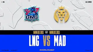 WORLDS 2021 - GROUPSTAGE DAY 7 - LNG vs MAD