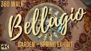 Bellagio Garden Las Vegas 360 Walkthrough | Spring Exhibit