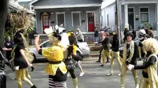 CTLS Black and Gold Second Line 7 Feb 2010 Who Dat!