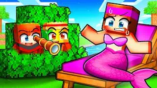 Mes amis ne doivent pas savoir que je suis une Sirène sur Minecraft !