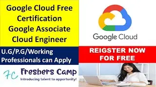 Google Cloud Free Certification | Google Associate Cloud Engineer : Get Certified for Free