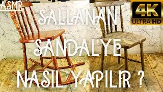 SALLANAN SANDALYE NASIL YAPILIR ⁉ SANDALYE RESTORASYONU | ROCKING CHAIR 🪑