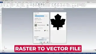 Mastercam 2023: Raster to Vector File