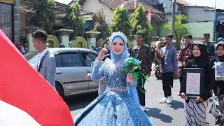 Karnaval Kemerdekaan RI oleh anak-anak MTs MH Troso