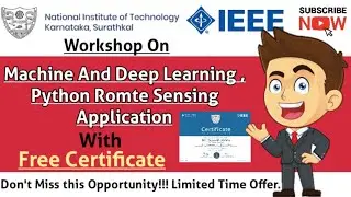 Free Workshop By NIT Suratkal &IEEE || 2 weeks Workshop with Certificate 