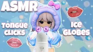 Roblox ASMR ~ Tongue Clicking + Ice Globe Sounds ❄️👄