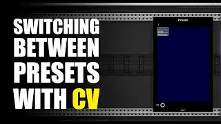 Using presets on another level in VCV Rack