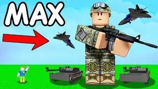 I Used MAX LEVEL Soldiers to Conquer Roblox Mini War...