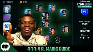 4-1-1-4 ULTRA ATTACK MANAGER/FORMATION GUIDE PES MOBILE