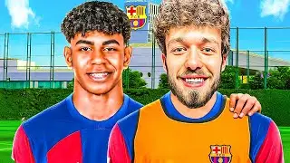 Stal Jsem se HRÁČEM BARCELONSKÉ AKADEMIE! 😳💙❤️