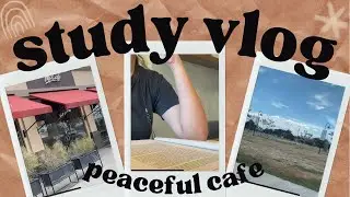 study vlog 📑📚 cafe vlog, graduate student diaries