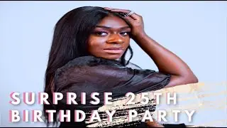MY SURPRISE 25TH BIRTHDAY PARTY!!!