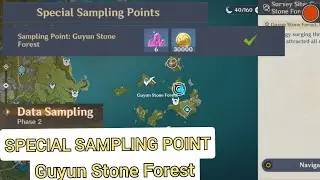 Special Sampling Point: Guyun Stone Forest Shadow of the Ancients Genshin Impact