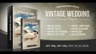 Free download template Videohive 4891310 Vintage Wedding Package