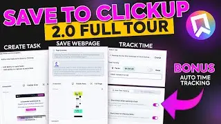 Save to ClickUp Just Got Better: New Time Tracking + UI Features!