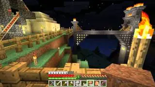JD's Minecraft Thing - Episode 008: Burning Bridges and Cobble Shops