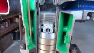 Willys Knight Sleeve Valve Engine Cutaway