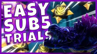 Dauntless Shadow touched Nayzaga trials - EASIEST sub 5 build and guide