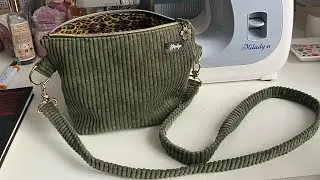 Small Shoulder Bag Tutorial - Stefellya Sewing
