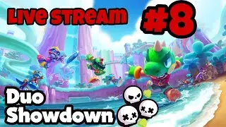 Trophy Pushing Duo Showdown #8 - Brawl Stars #jurassicsplash