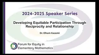Developing Equitable Participation Through Reciprocity and Relationship