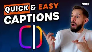 How to add and style Captions in Instagram Edits - Ep04