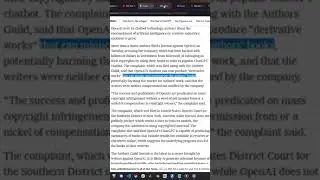 AI, Artists Are Their Own Worst Enemy - chat snippet (
