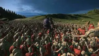 Total War  Warhammer III Sharkmen admiral new animations.
