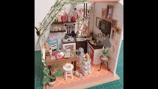 DIY袖珍屋：robotime［杰森的美味廚房］改造版