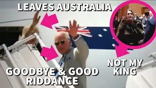 GOODBYE& GOOD RIDDANCE KING CHARLES& QUEEN CAMILLA LEAVING AUSTRALIA. WILL THEY MISS IT OR BE MISSED