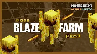 BLAZE FARM BUILD [Minecraft Survival ep. 43]